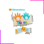 Puzzle Montessori en Bois - Apprentissage des Maths