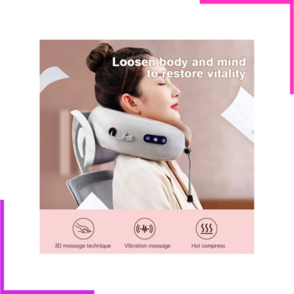 Oreiller de massage multifonctionnel portable