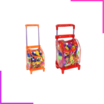 Sacs back pack avec 96 blocs de construction de couleurs diverses
