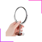 Miroir maquillage double face sur table