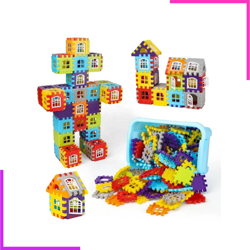 120 Blocs de Construction de Bâtiment/Maison