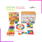Pack de 7 Jeux d'éveil en Bois Montessori – Image 2