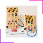 Sensor Boards Panneau d'interrupteur Educatif en Bois – Image 3