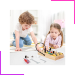 Sensor Boards Panneau d'interrupteur Educatif en Bois – Image 4