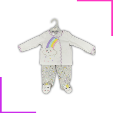 Ensemble 2 pcs arc en ciel