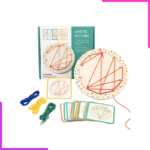 Jeu de laçage en bois pour enfant