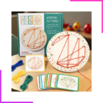 Jeu de laçage en bois pour enfant