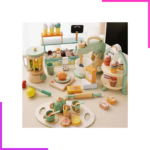 Jouet gâteau d'anniversaire en bois pour enfant