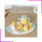 Jouet gâteau d'anniversaire en bois pour enfant