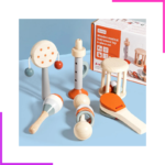 Set Instruments de Musique en bois pour Bébé – Image 3