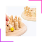 Jeu de mémoire en bois enfant