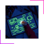 Ardoise Fluorescente LED à Dessins