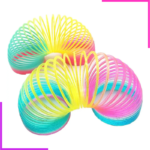 Jouet à ressort en spirale