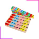 Plaquettes de Multiplication en Bois pour Enfants