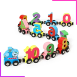 Train Magnétique En Bois