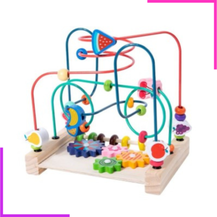 jeu de boules montessori en bois