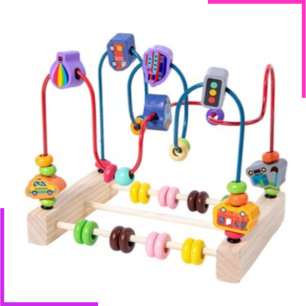 jeu de boules montessori en bois
