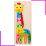 Puzzle éducatif en bois pour enfant 3D