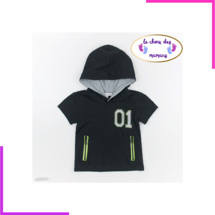 top à capuche enfant