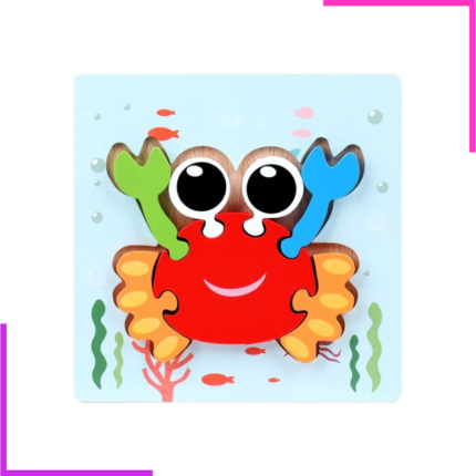 Puzzle facile pour enfants en bois