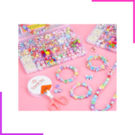 Kit de fabrication de colliers avec des perles multicolores