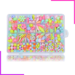Kit de fabrication de colliers avec des perles multicolores