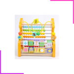 Jeu de comptage multifonctionnel pour enfant en bois