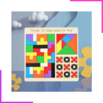 Lot de 4 Blocs Puzzle en Bois 1 Montessori – Image 4