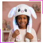 Bonnet Lumineux Interactif à Oreilles