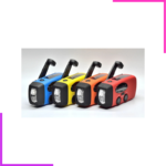 Radio de secours multifonction avec manivelle et lampe LED