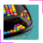 Jeu de Puzzle d’Élimination – 120 Billes Colorées