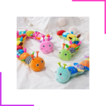 Chenille sensorielle pour bébé