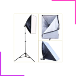 Kit d’éclairage studio professionnel – 2 Softbox avec trépieds