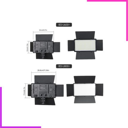 Kit d'Éclairage LED Professionnel pour Photo et Vidéo