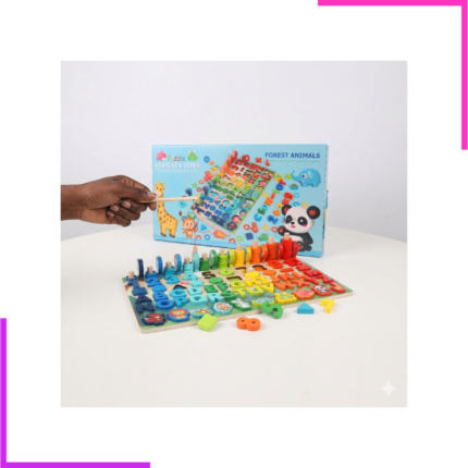 Planche de Correspondance Multicolore Montessori