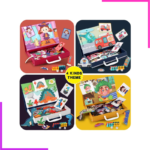 Puzzle livre jeu de société papier bébé 3D
