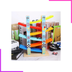 Circuit de course en bois pour voitures