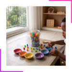Set de Comptage d'Animaux et de Tri Montessori