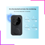Sonnette Vidéo Interphone Bidirectionnel