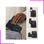 Station de Charge Sans Fil Rapide Personnalisée 10W OTP PD pour Smartphones Android, Montres Connectées (Matériau ABS+PC)
