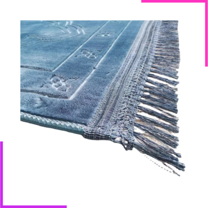 Tapis de prière musulman en velours