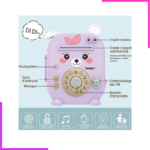 Tirelire en forme de lapin