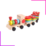 Train en bois jouets,