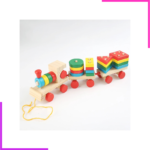 Train en bois jouets,