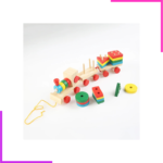 Train en bois jouets,