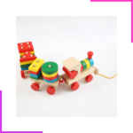 Train en bois jouets,