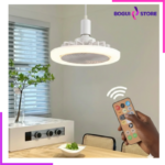 Mini ventilateur de plafond à LED contrôlé par télécommande sans fil
